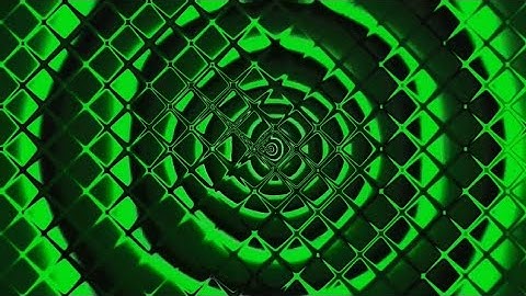 5 Minutes Inside the Green Vortex 🌀 | Hypnotic Trippy Trance Visuals | Psychedelic Experience 4K