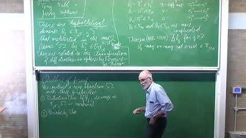 HHH | Prof. Douglas Ravenel | Outlining the Proof of the Kervaire Invariant Theorem