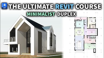 Autodesk Revit Architecture 2024/ Minimalist Duplex Beginner