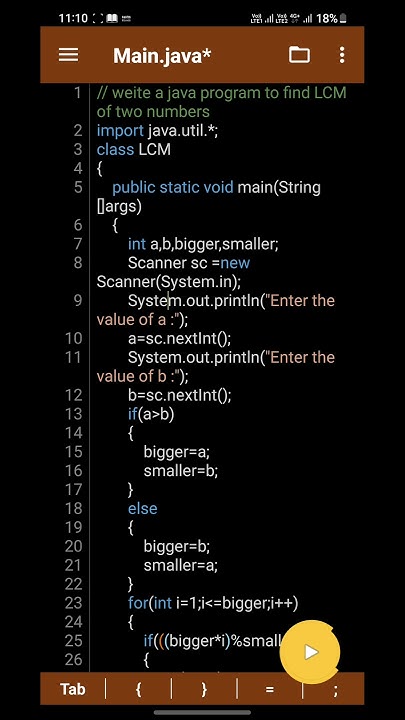 java program find LCM #lcm #java #PROGRAMMING - YouTube