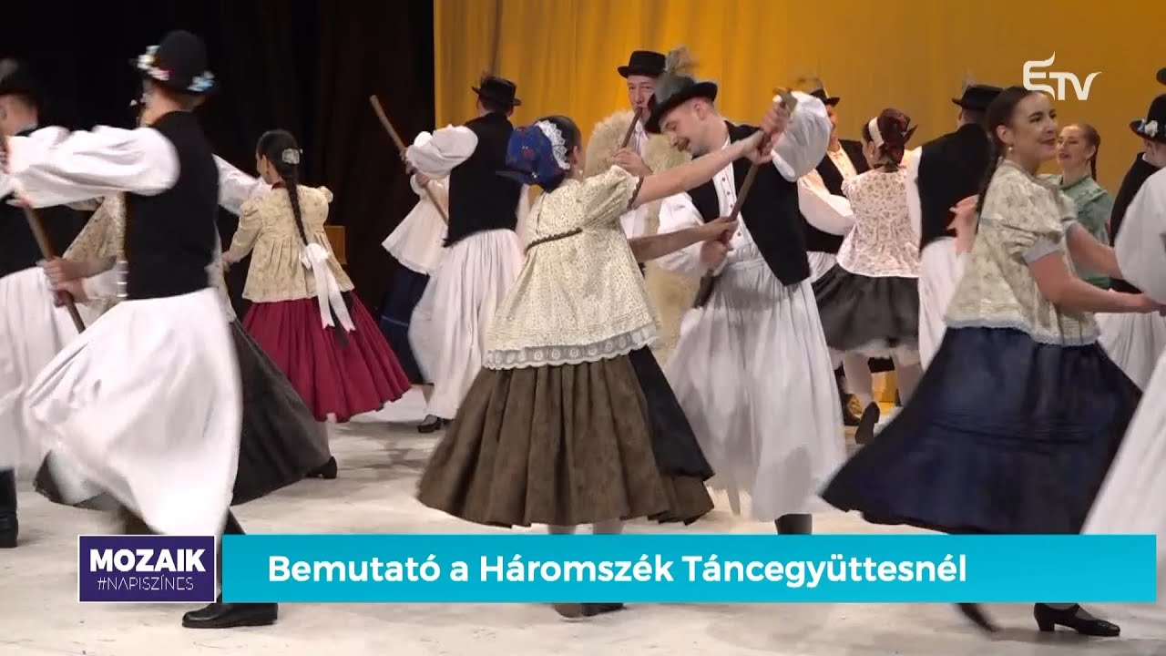 Bemutató a Háromszék Táncegyüttesnél – Mozaik
