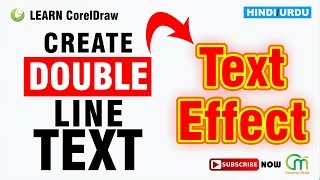 Download Lagu How to create/make double outline text effect in CorelDraw | Hindi/Urdu MP3