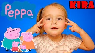 Пеппа и семья  Peppa and Family канал Кира channel Kira