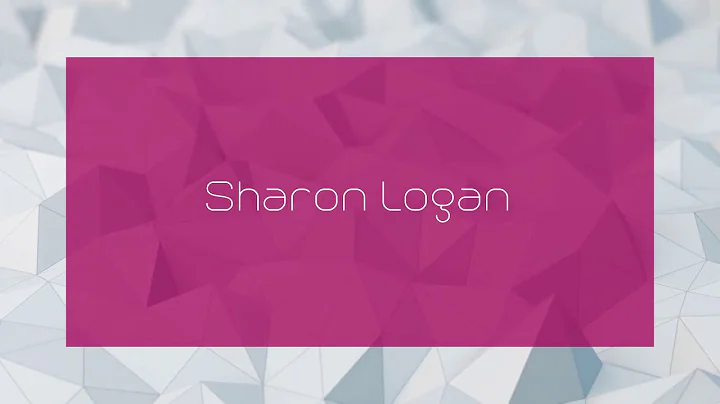Sharon Logan - appearance