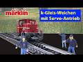 My model railroad dream layout mrklin ktrack switches with servo drive english subtitles