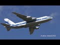 АН-124 RA-82047 Взлет. Шереметьево. Takeoff from Sheremetyevo. 10.06.2023