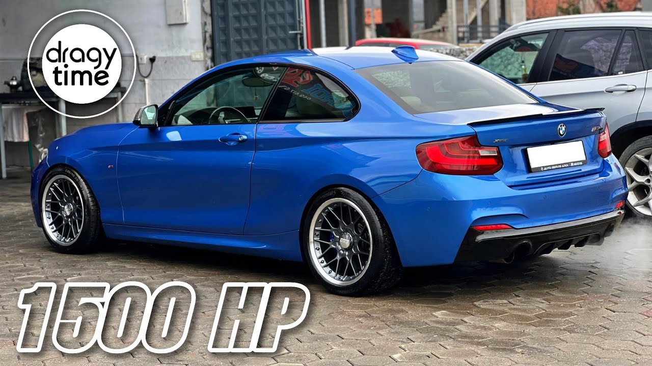 1500 HP BMW M240i F22 X-Drive | Extreme fast acceleration 100-200 200-300 Km/h & 60-130 100-150 mph
