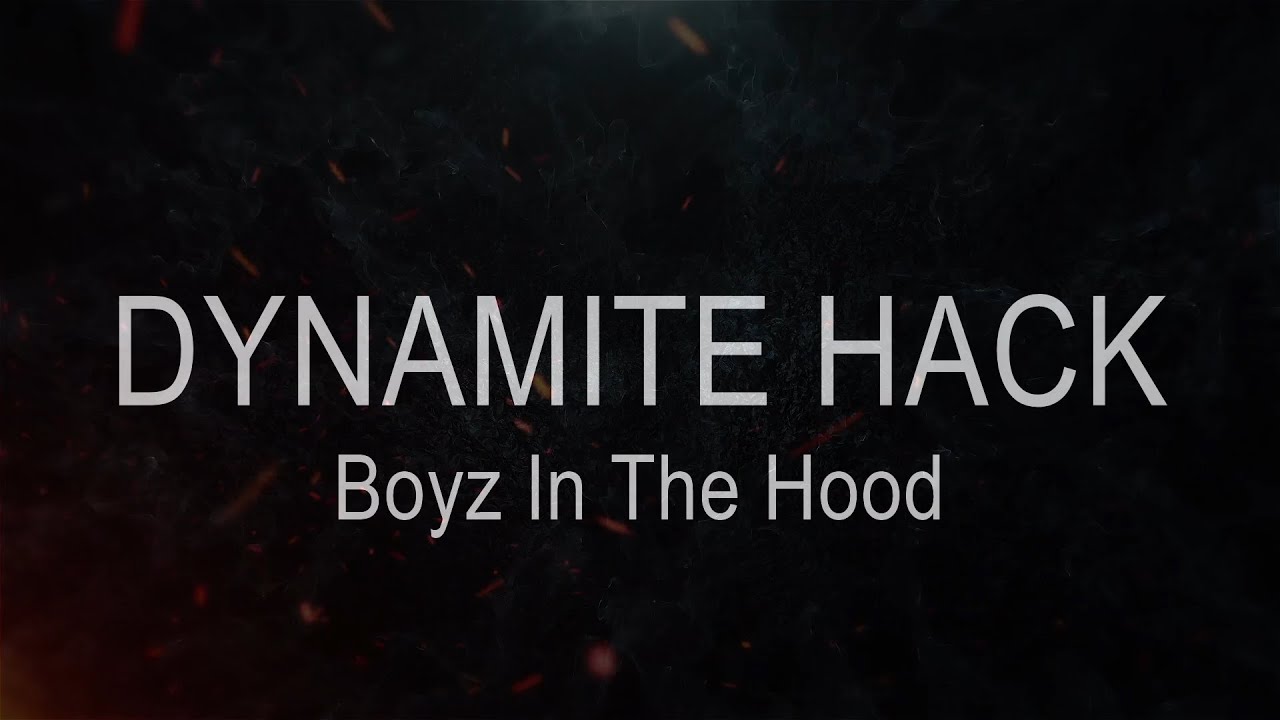 Dynamite Hack Boyz In Tha Hood [ Karaoke + Instrumental ] YouTube