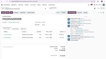 ACCOUNTANTS ⭐️ How to register Payments on Invoices in Odoo | Amanda Teaches Odoo
