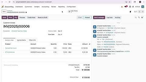 ACCOUNTANTS ⭐️ How to register Payments on Invoices in Odoo | Amanda Teaches Odoo