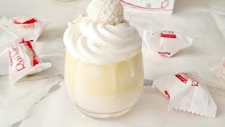 verrine raffaelo un pur délice facile à faire تحلية الرفايلو الفاخرة#raffaello#Verrines raffaelo