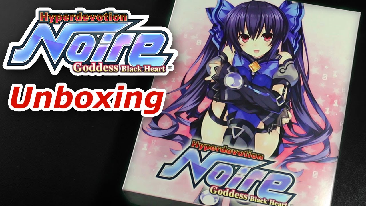 UNBOXING: Hyperdevotion Noire: Goddess Black Heart Limited Edition
