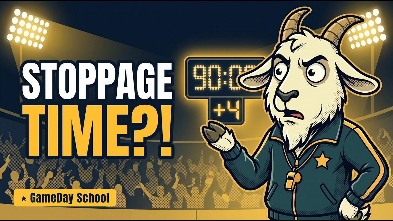 Why Soccer Games Never End at 90:00 — Stoppage Time, Explained