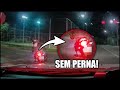 Motoqueiro SEM PERNA foge da POLÍCIA 🚨