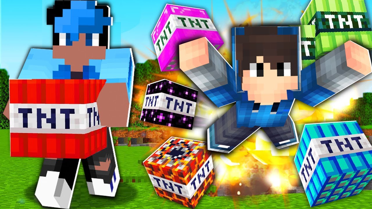 VYPRANKOVAL Jsem Kamaráda Pomocí SUPER TNT MODU v Minecraftu!