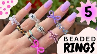 Beaded Rings: 5 Unique Designs to Inspire You