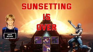 Sunsetting Is No More(Datto Goes To Jail) | Destiny 2