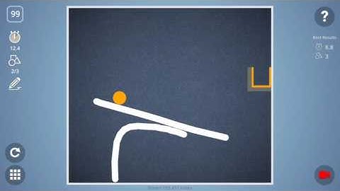 Check out how I solved level 99 in Brain It On! #BrainItOn