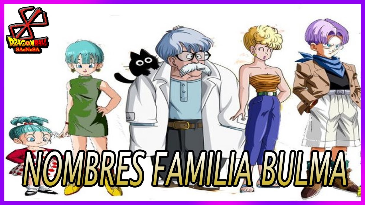 Cómo se llama el papá de bulma