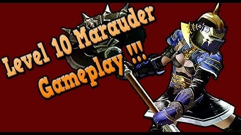 FF14 Realm Reborn - Level 10 Marauder (gameplay/skills/rotation) Guide!