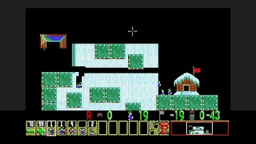 Lemmings Redux (Neolemmix) Manic 12 Steel Block Party (Gold Talisman)