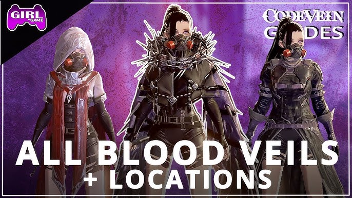 Code Vein No Blood Veils Mod For Female & Male 4K 