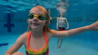 Pulling And Rolling Through The Water