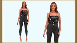 Sequin Bodysuit || Relax 179