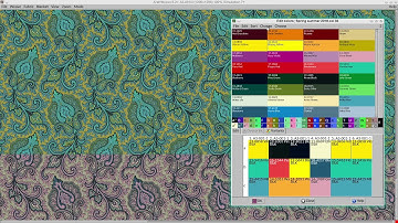 ArahWeave CAD: Fabric color variants