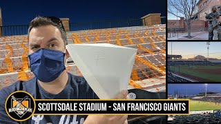 Scottsdale Stadium - Spring Training 2021 Tour!  (All 10 Cactus League Parks) - San Francisco Giants