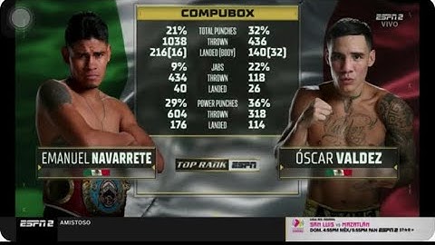 Emanuel Navarrete Vs Óscar Valdez, agosto 12 de 2023.