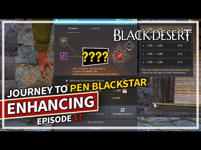 Enhancing Strats - Journey to PEN Blackstar - Episode 17 | Black Desert class=