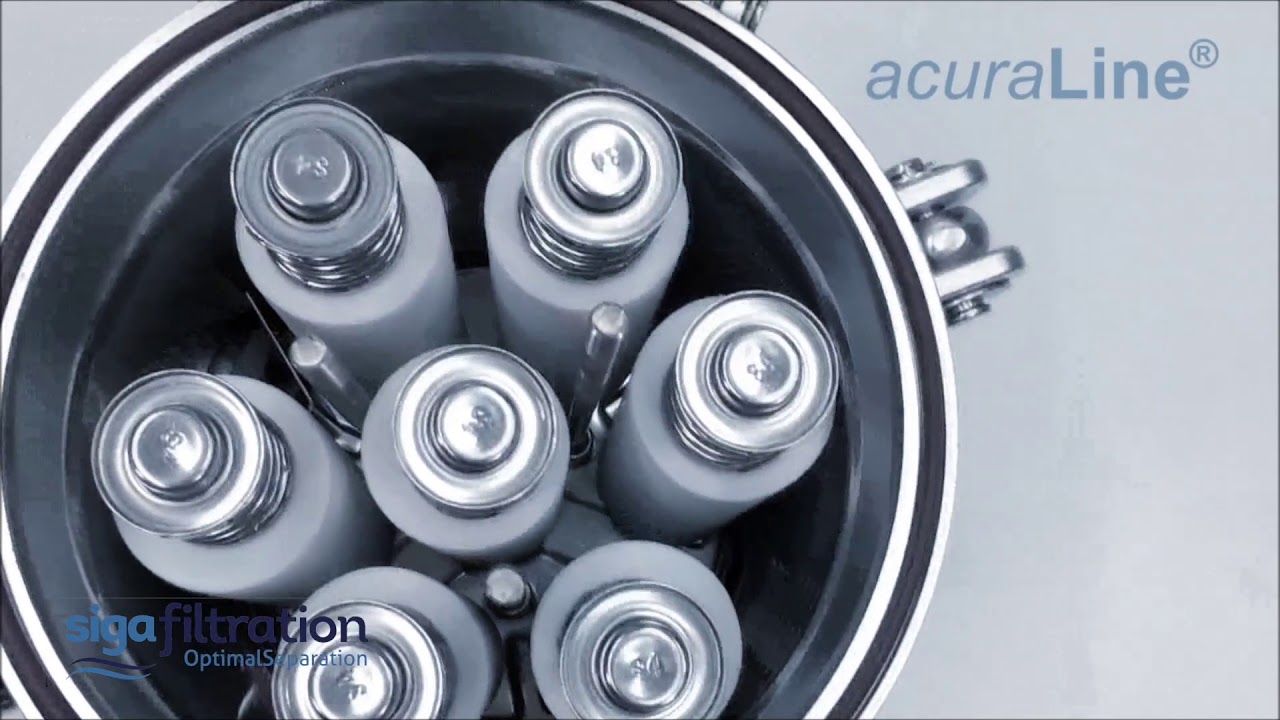 FWK A4 Stainless Steel Multi Cartridge Filter Housing Siga Filtration YouTube
