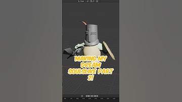 Making My Dream Soulslike Part 2! #darksouls #eldenring #solaire #soulslike