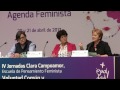 Mesas Redonda "La mercantilización del cuerpo de las mujeres"