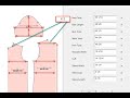 Making basic shirt by measurements entry in v13