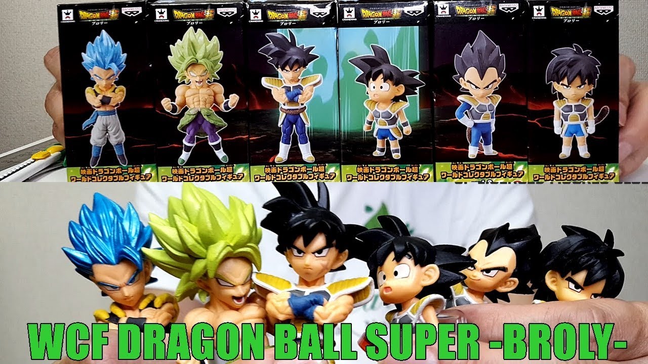 Movie Dragon Ball Super World Collectable Figure WCF Vol.3 BROLY & Child 2 Sets 