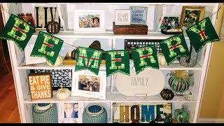 Target Dollar Spot Christmas Banner Make-Over! by Little Mrs DIY 152 views 5 years ago 1 minute, 49 seconds