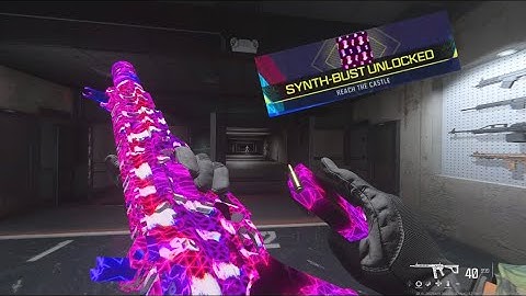 UNLOCK New "SYNTH-BUST" ANIMATED CAMO FAST! ALL 12 GET HIGHER COIN LOCATIONS!(MW3 SYNTH BUST GUIDE)