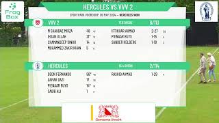 Hercules v VVV 2 - Eerste Klasse T20