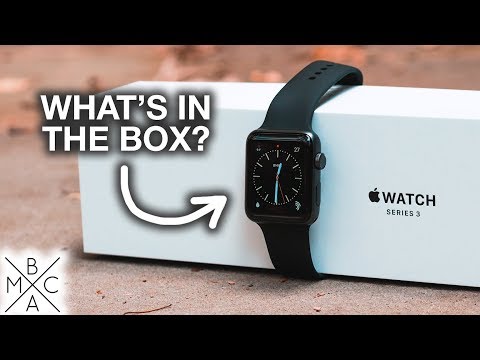 Apple Watch Series 3 UNBOXING & QUICK SET UP/COMPARISON! ⌚️