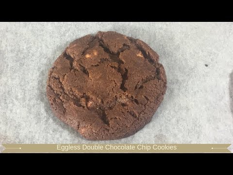 Eggless chocolate cookies : Cookies without eggs : Egg free Recipes