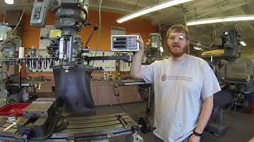 (15) Bridgeport Milling Machine - Readout (Zero)