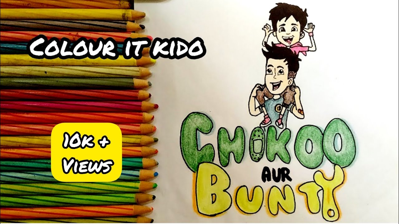 How to draw Chikoo aur Bunty | Brand new show |Chikoo Aur Bunty - YouTube