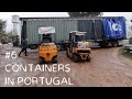 #6 Sketchy shipping container unloading with forklifts