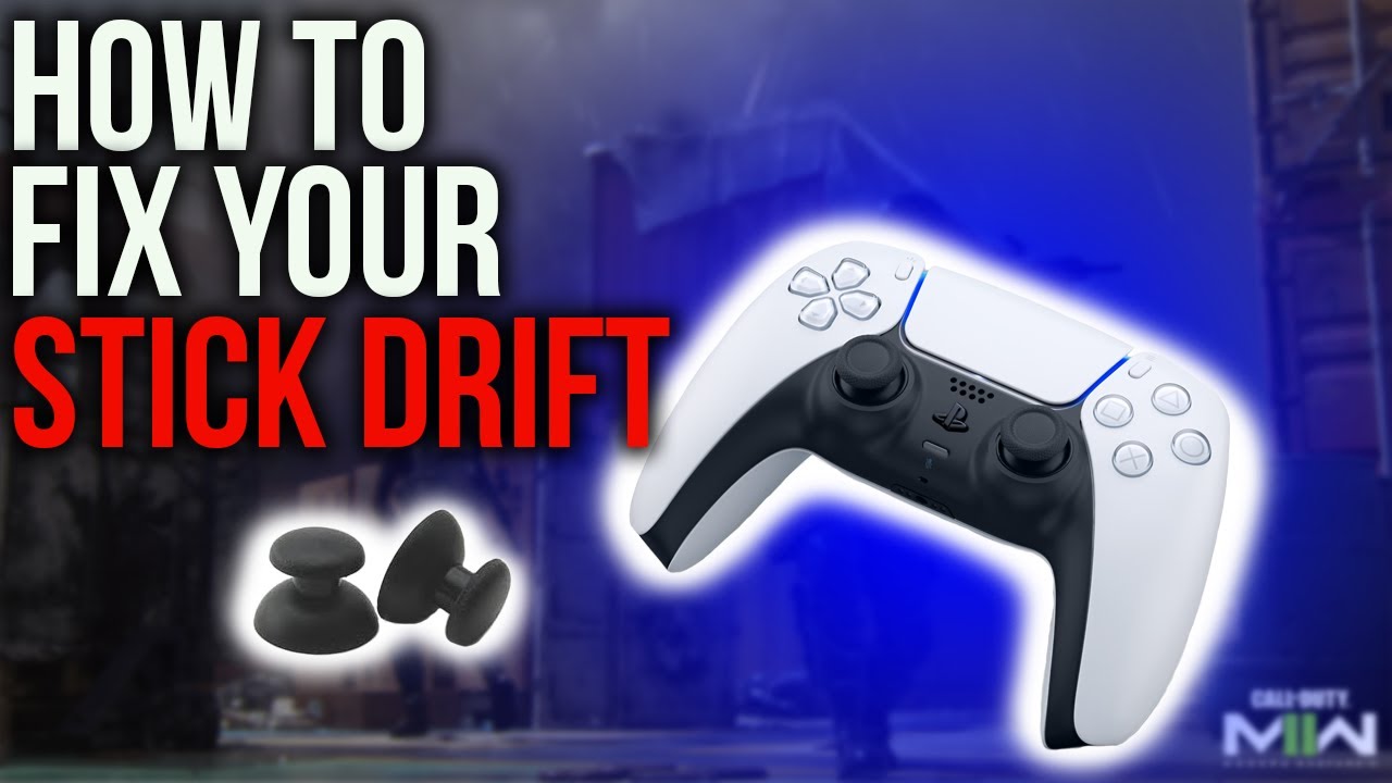 HOW TO FIX STICK DRIFT ON PS5 CONTROLLER YouTube