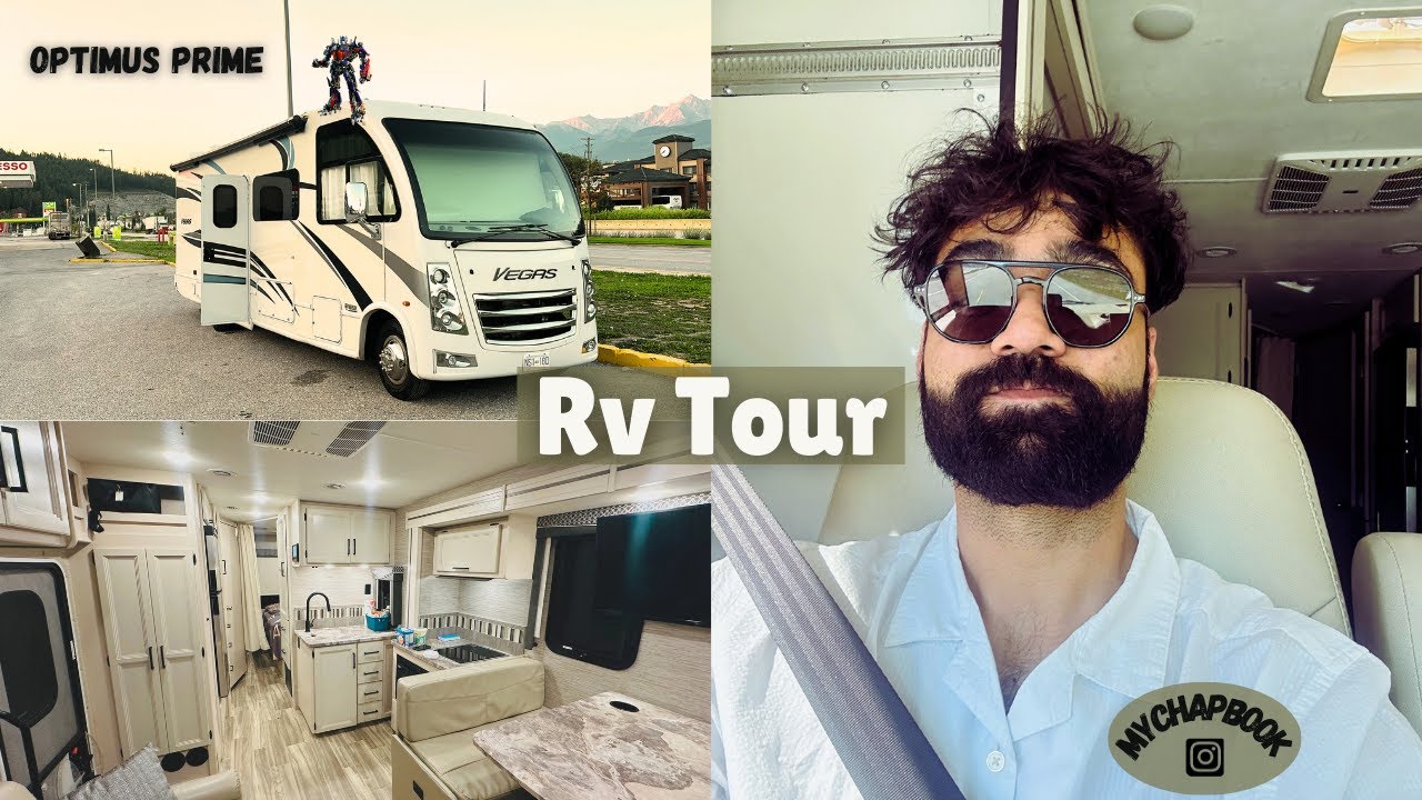 Rented RV Tour | 38 feet class A RV | First time RV experience ...