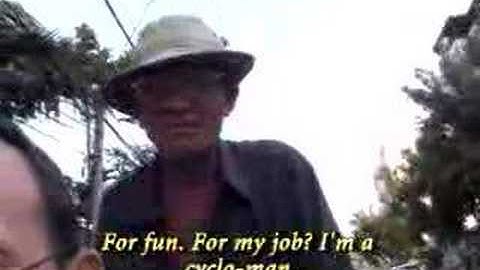 Vietnam: Interview with Mr. Dung, Cyclo Driver