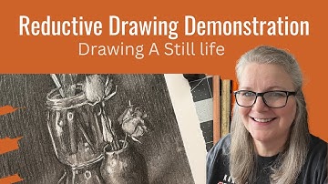 Learn Reductive Charcoal Drawing Technique Still Life Demo