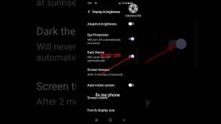 How to Enable Dark Mode in Android testing | #shorts